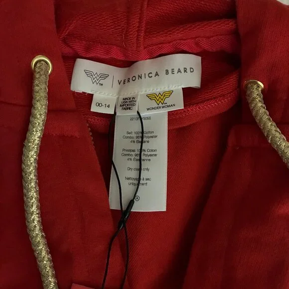 Veronica Beard red/orange Hooded Dickey NWT - Picture 7 of 10